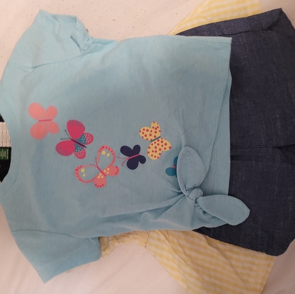 NWT 2 pack girls outfits size 2 - Picture 2 of 2